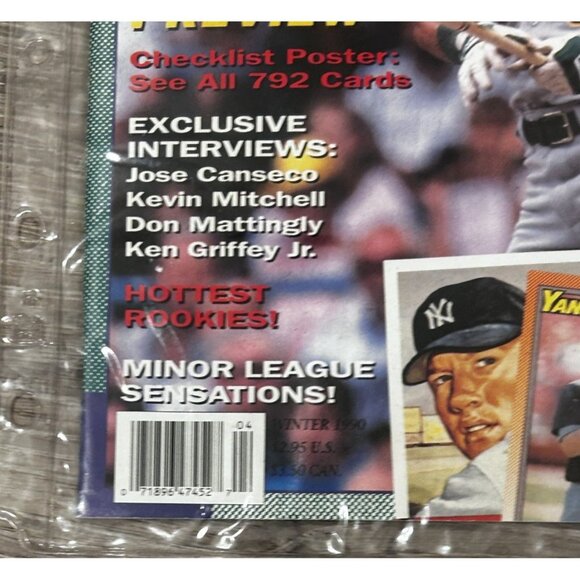 TOPPS Magazine Baseball Card Preview 1990 Winter Collector's Issue Paperback - Picture 3 of 6